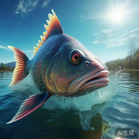 神秘大鱼现身湖中，揭秘惊人真相！