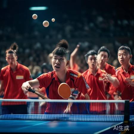 国乒默契配合,团队力量强