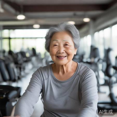 62岁阿姨健身10年，撸铁成就健美肌肉，你信吗？