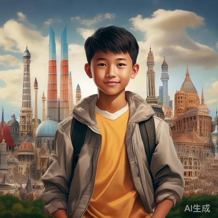 17岁湘籍少年环球11国,百万粉丝见证成长奇迹