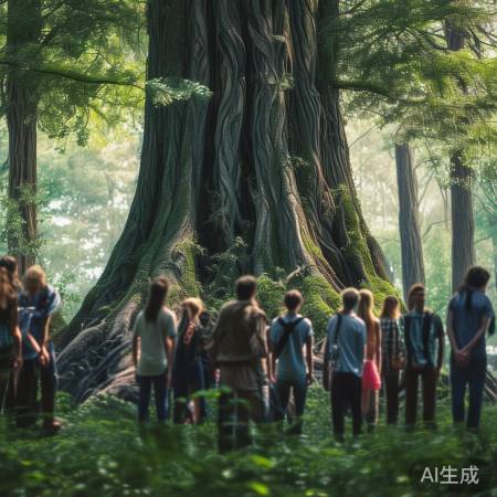 云南一村惊现奇观：马刀树横空出世，山体开裂之谜揭晓