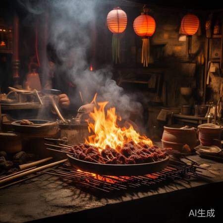 驴肉火烧:独特美味