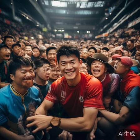 国乒北京行！王皓合影热潮引球迷追捧