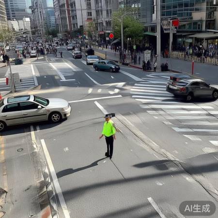 奶龙气球惊险飞走,竟意外挡住红绿灯!