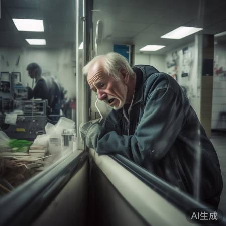 卫生院现丁义珍式窗口：老人半跪挂号引关注
