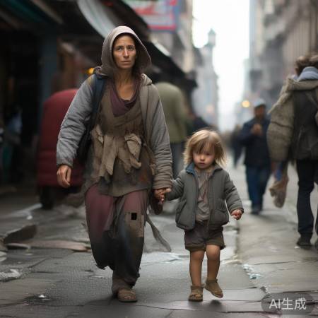 母子衣衫不整街头游荡引关注,官方回应有何说法?