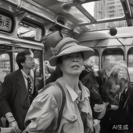 三毛走红奇闻:公交上帽子被掀,摸头事件引热议